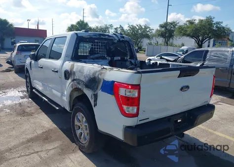 2023 Ford F150 Police Responder z USA, uszkodzony, nr VIN 1FTFW1P89PKF87744